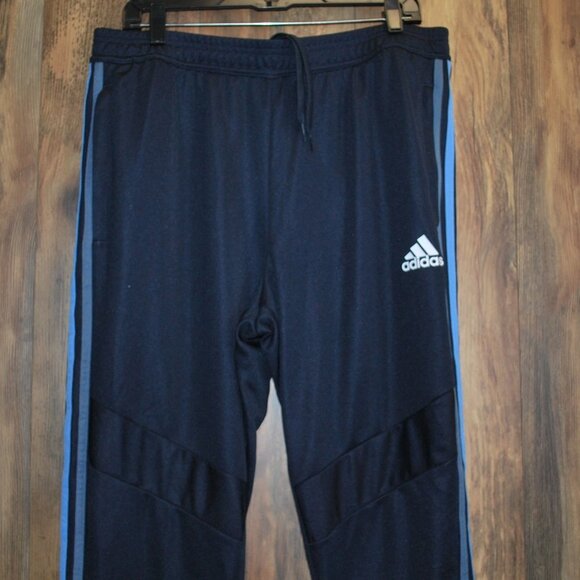 Adidas Womens Track Pants Jogger Athletic Pants NWT XL Blue - Picture 1 of 7